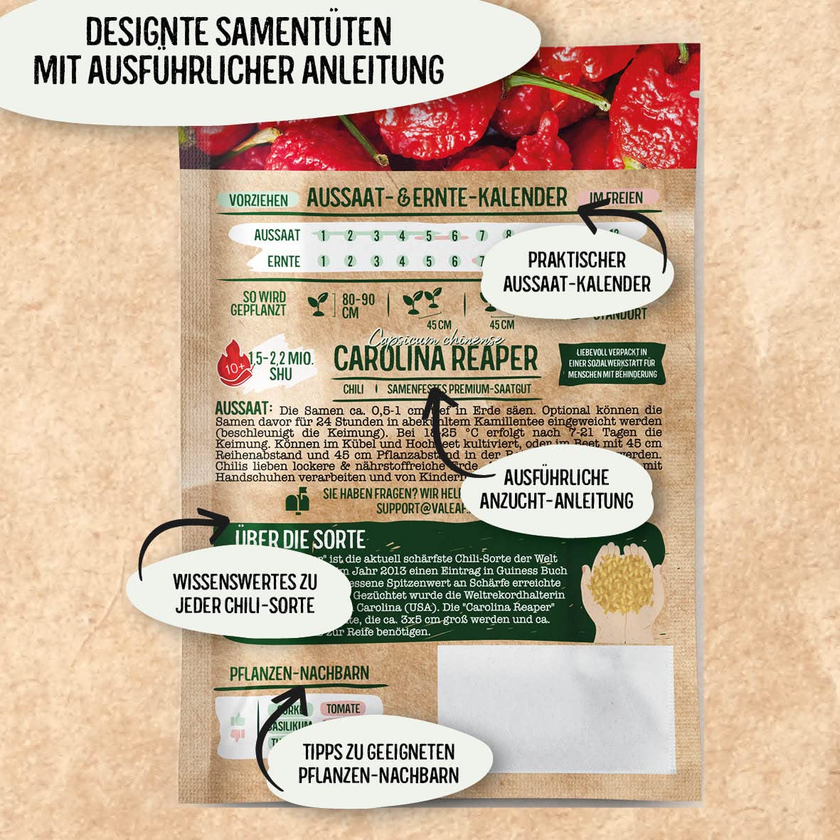Chili Samen Set