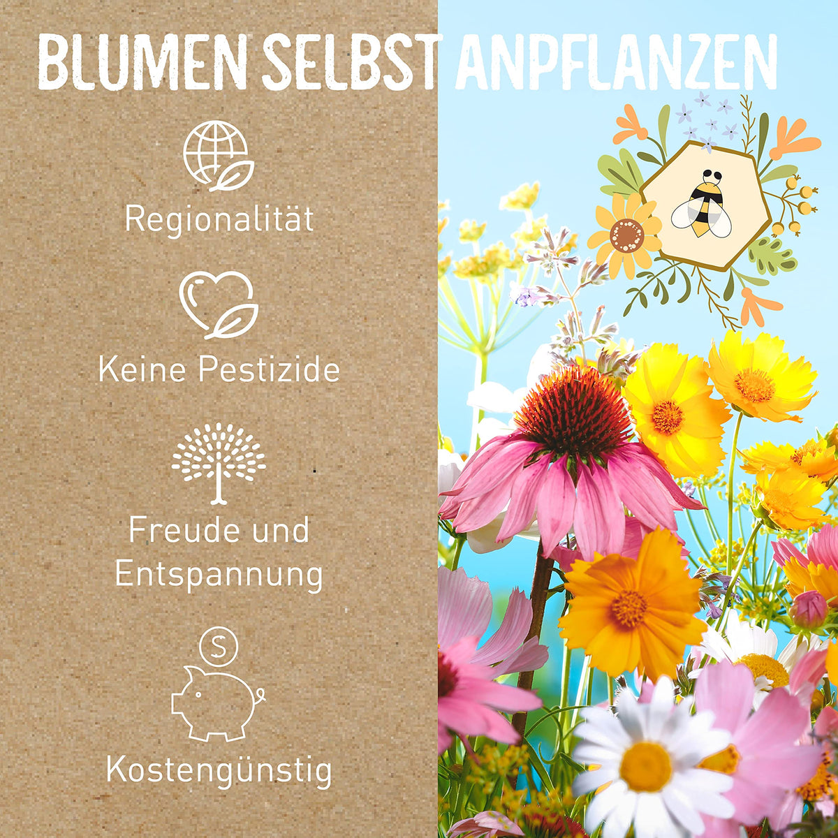BIO Wilde Blumen Samen Set