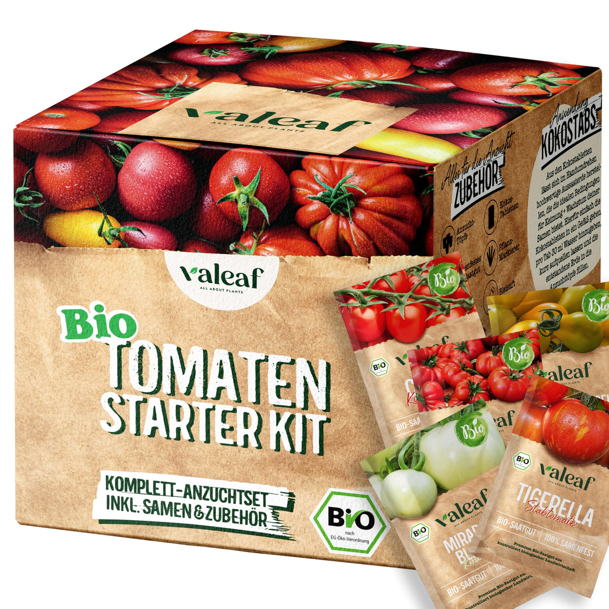 BIO Tomaten Samen Set – Starter-Set (5 Sorten)