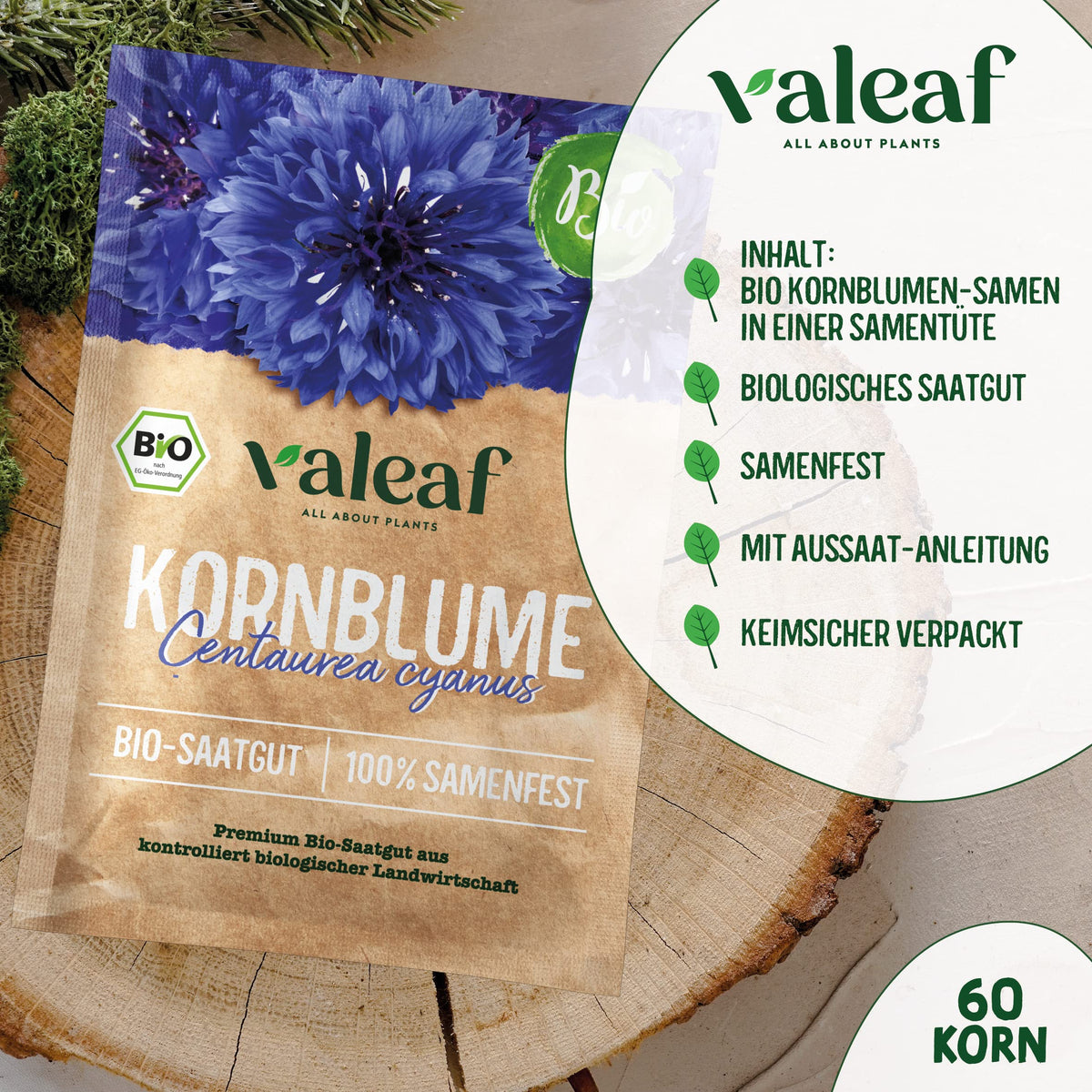 BIO Wildblumen Samen – Einzeltütchen