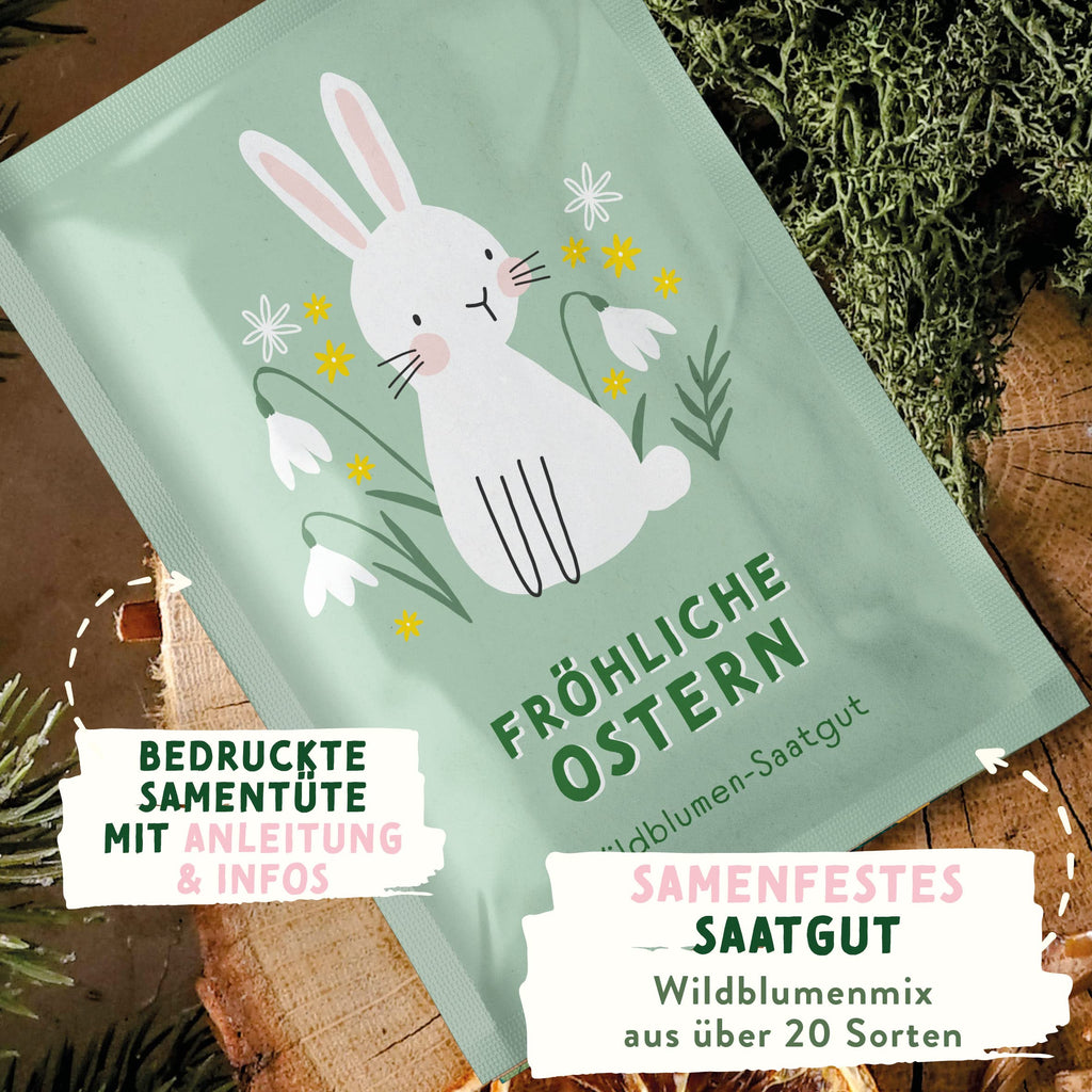 Oster-Samentütchen Wildblumenwiese