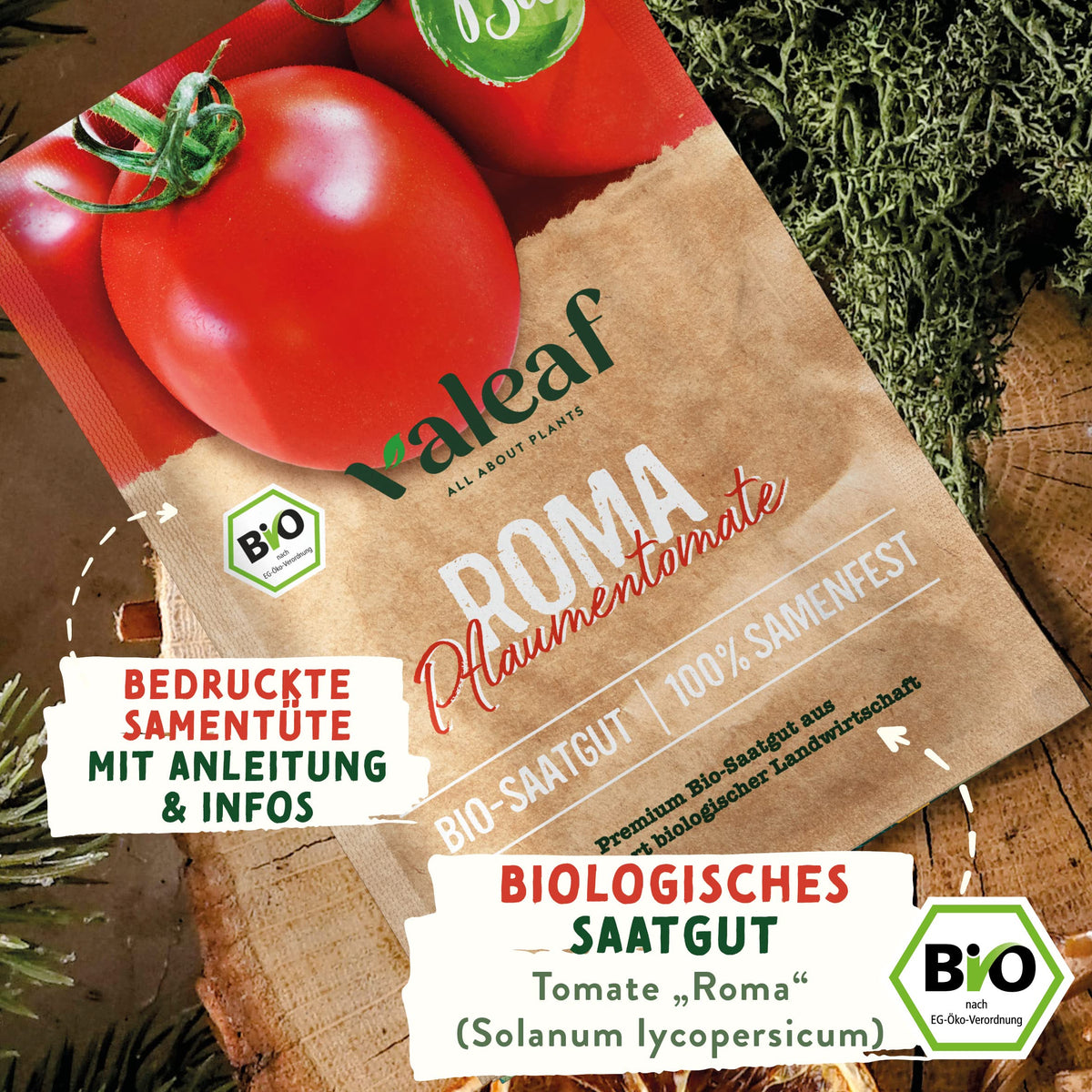 BIO Tomaten Samen – Einzeltütchen