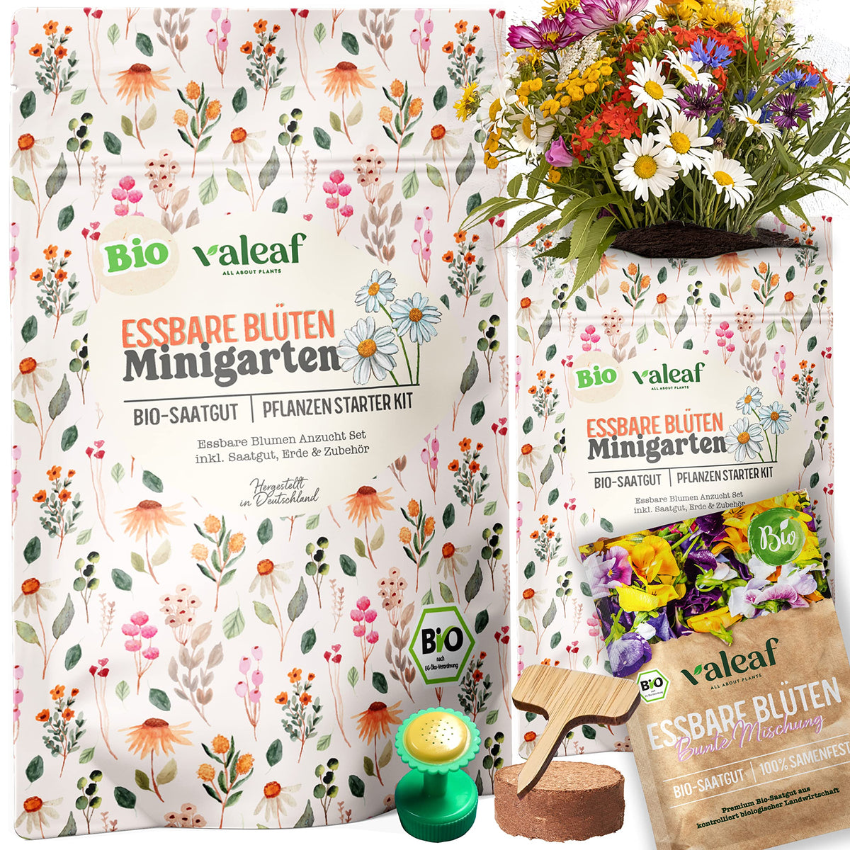 BIO Essbare Blüten Samen Set – Starter-Set