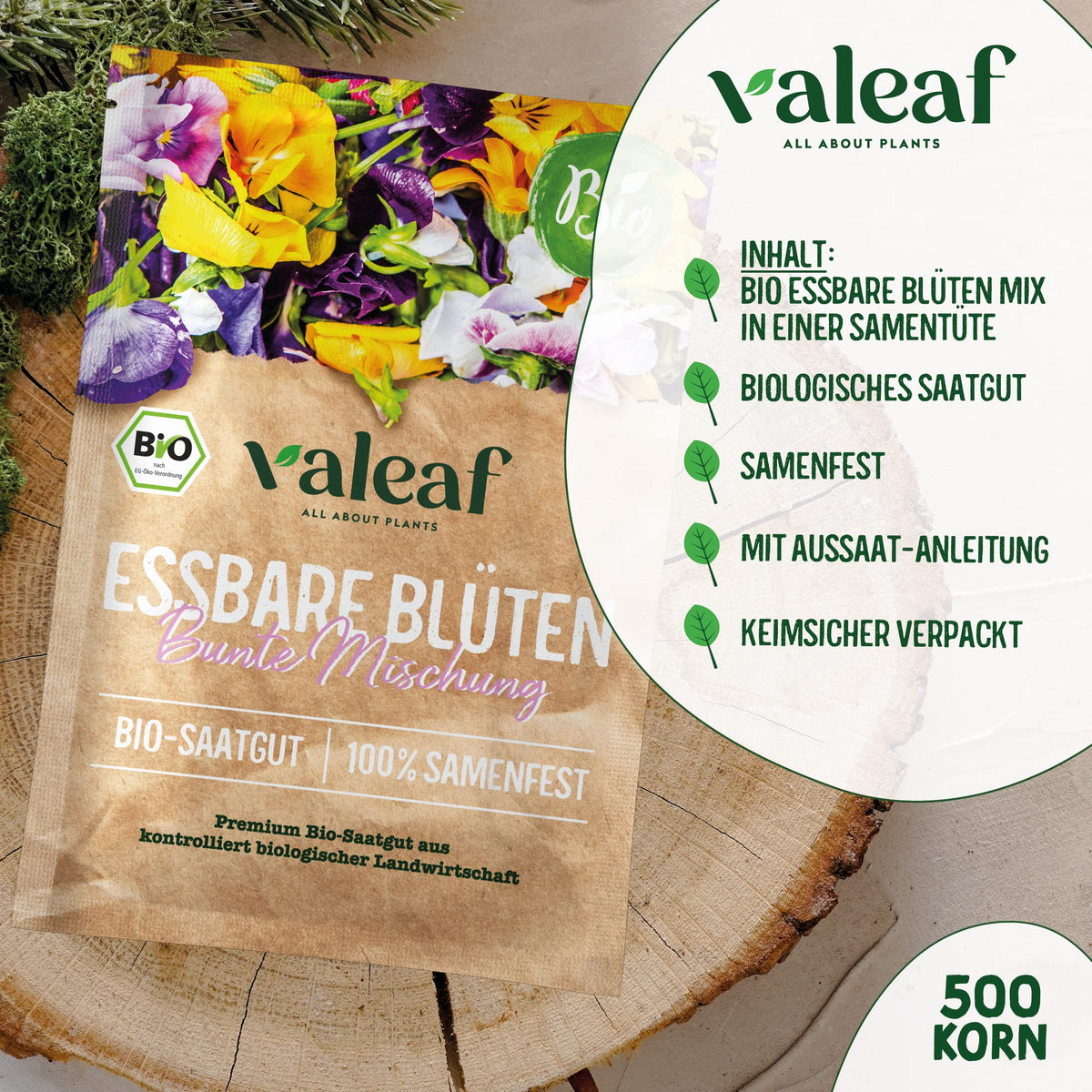 BIO Kräuter Samen – Einzeltütchen