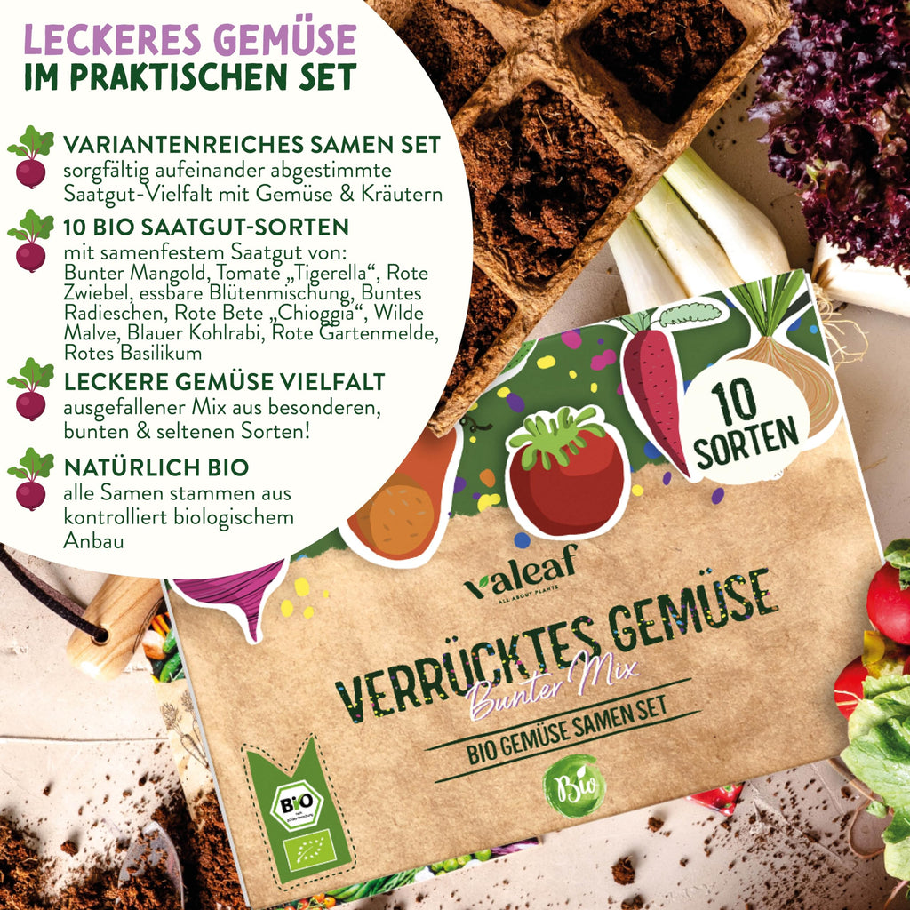 BIO Verrücktes Gemüse Samen Set