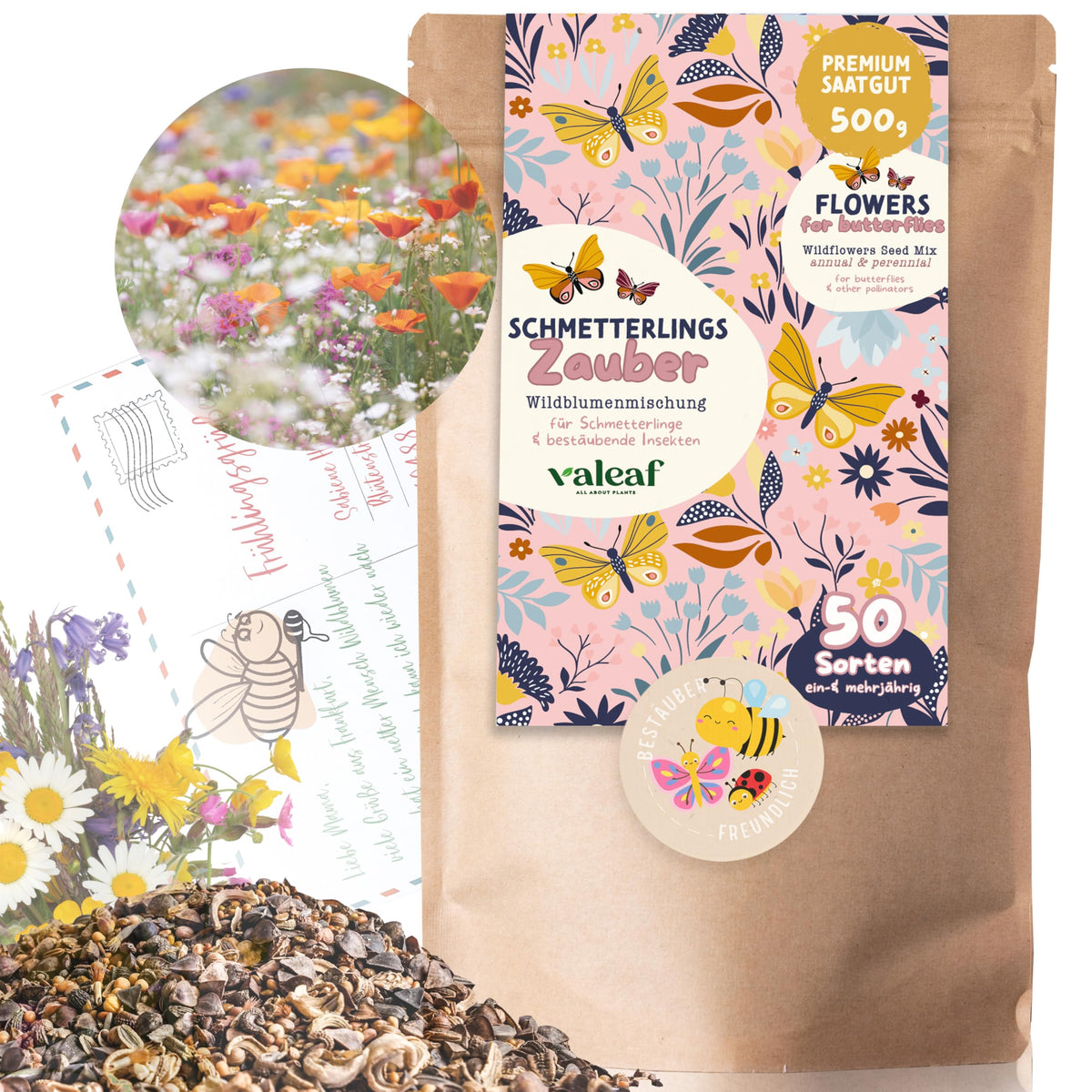 Schmetterlingswiese Samen – 500 g