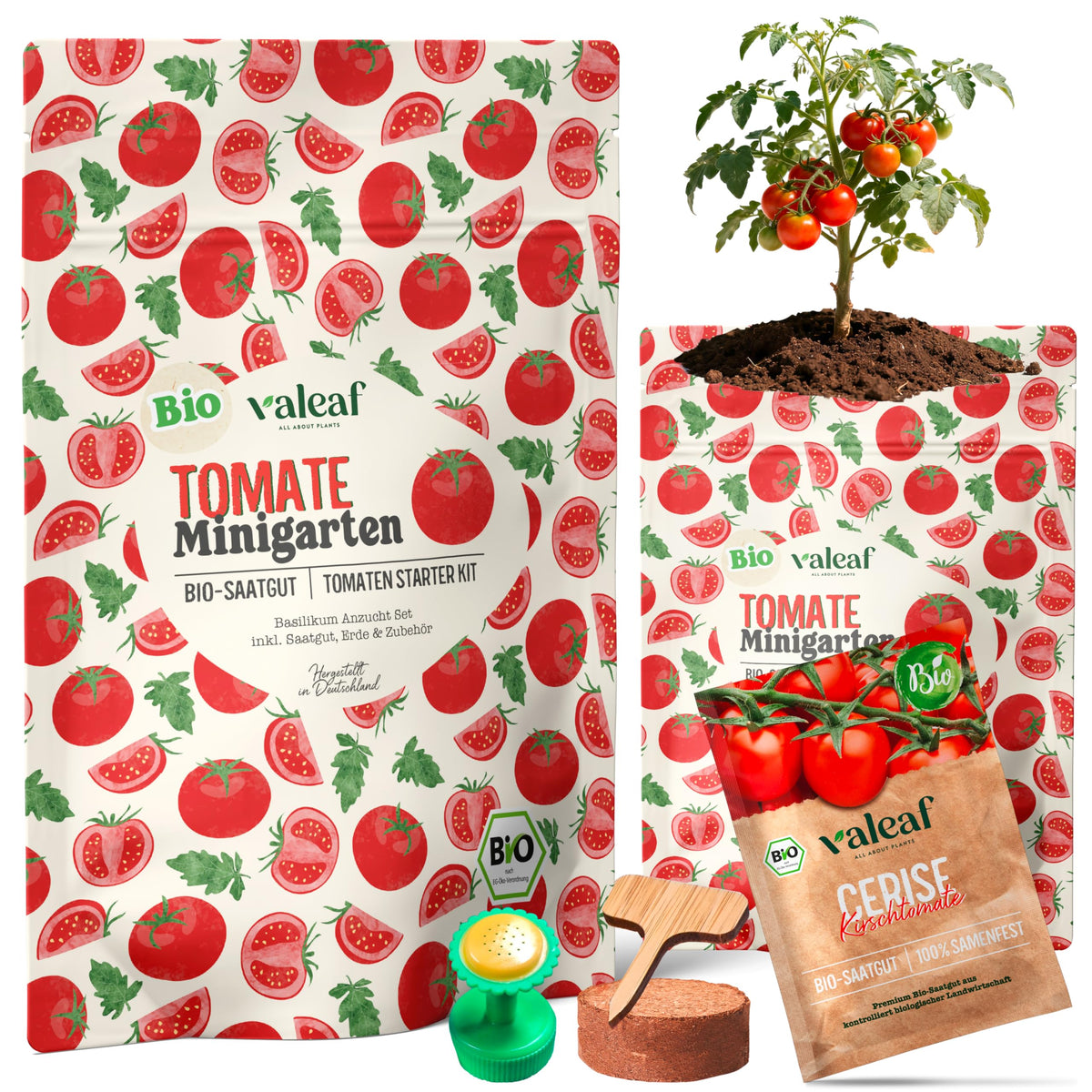 BIO Tomaten Samen Set – Starter-Set Kirschtomate