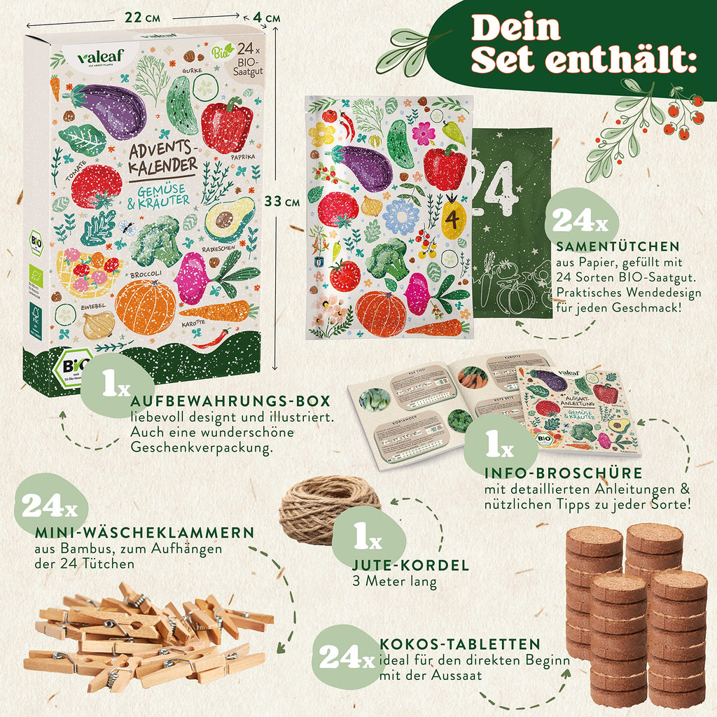 BIO Saatgut Adventskalender