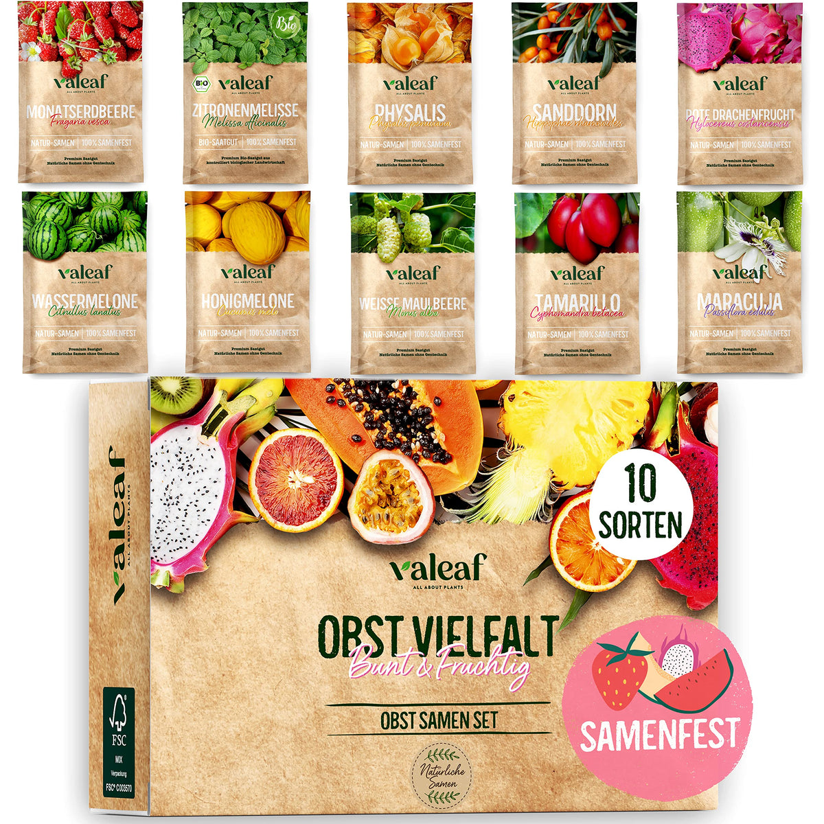 Obst Samen Set