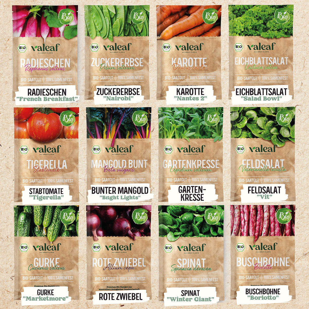 BIO Gartenjahr Samen Set